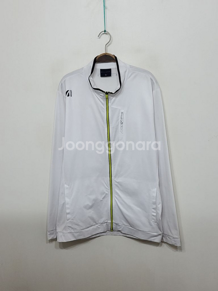 (XL) 밀레 바람막이 점퍼 화이트 등산복 윈드자켓--0