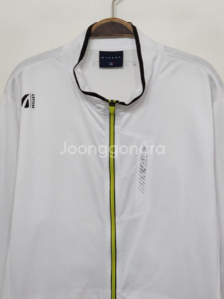 (XL) 밀레 바람막이 점퍼 화이트 등산복 윈드자켓--1