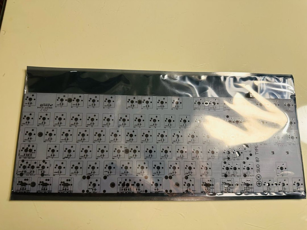 미개봉 87 배열 기계식 키보드 기판 PCB LED포함--1