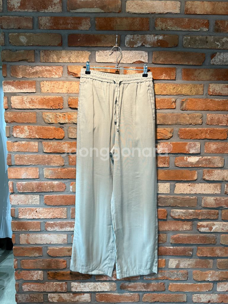 (XS)에잇세컨즈 밴딩바지 밴딩팬츠 3295--0