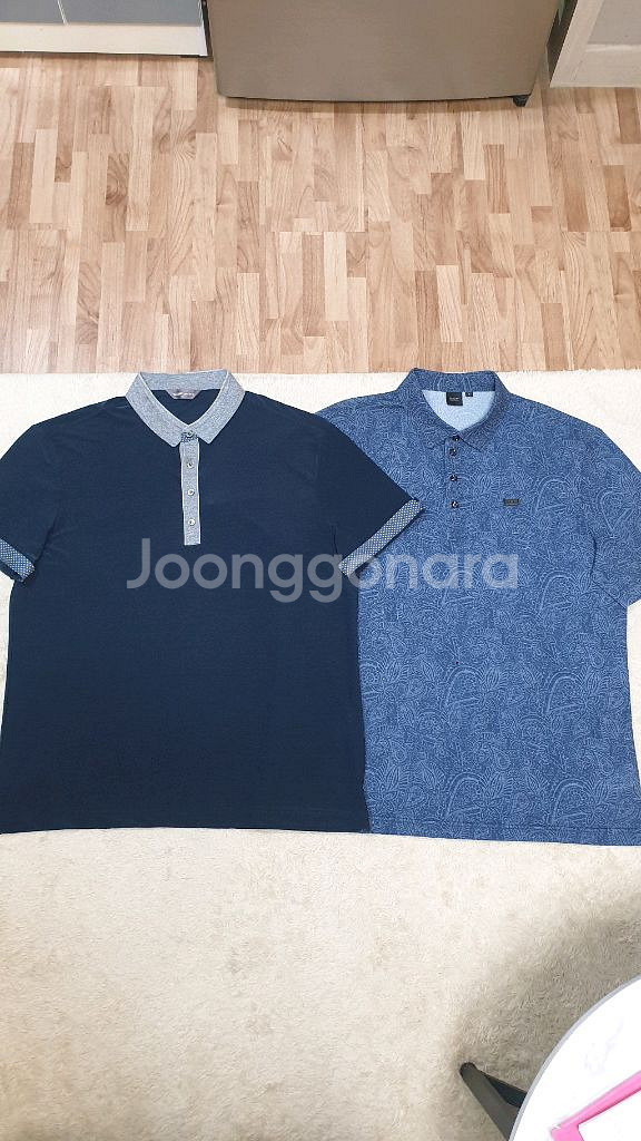 [남성110] 정품 슈페리어 골프 반팔 두장일괄 무배--0