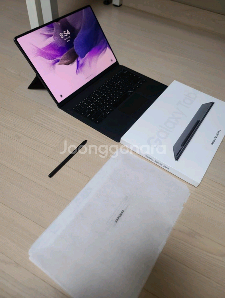 갤럭시 탭 s8 울트라 128 wifi +블루투스키보드--0