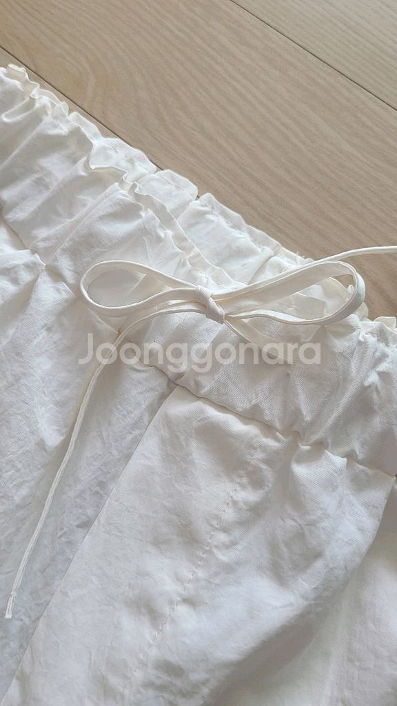 컷팅 밴딩 팬츠--4