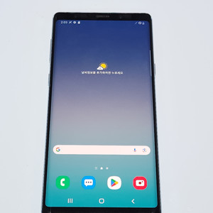 갤럭시노트9 128G 무잔상 실버 02962