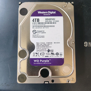 3.5인치 4TB hdd wd purple