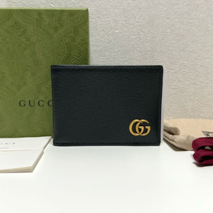 (새상품)구찌 GG 마몽 레더 반지갑