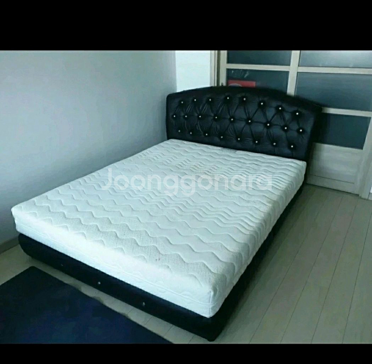 이태리 직수입 100%천연라텍스 침대--1