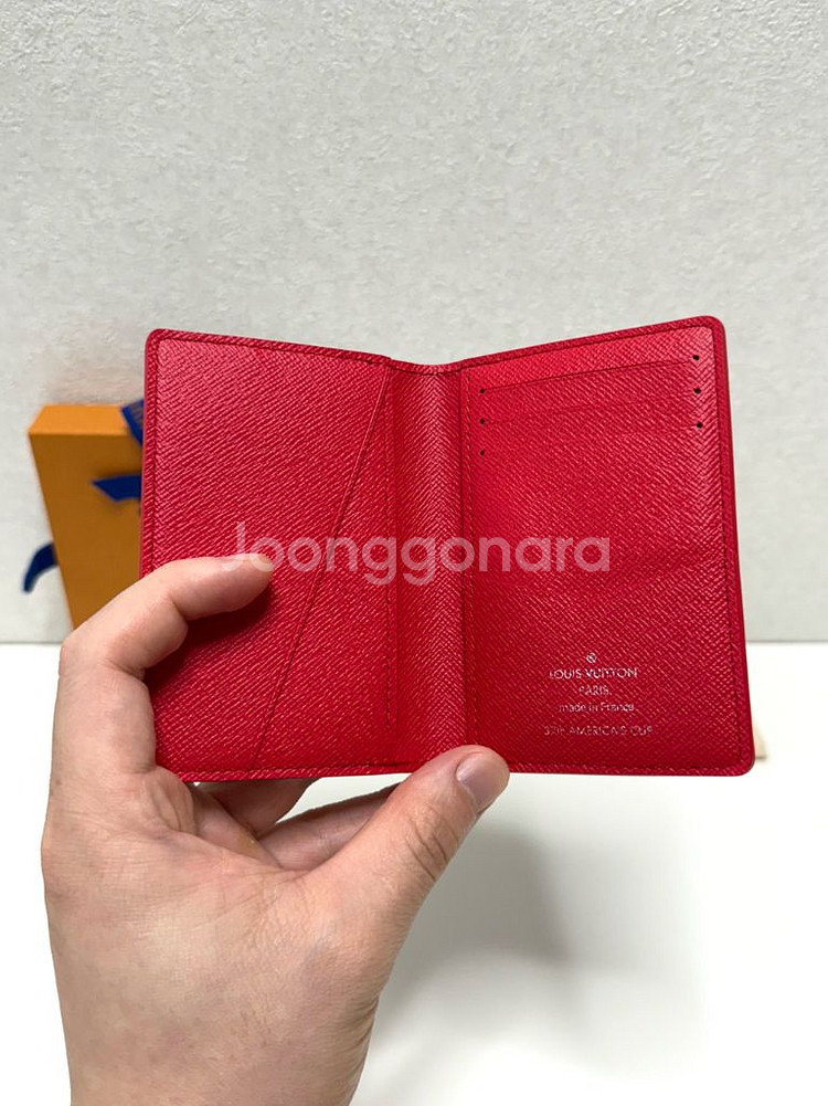 (한정판새상품)루이비통 아메리카컵스 오거나이저 카드지갑--6