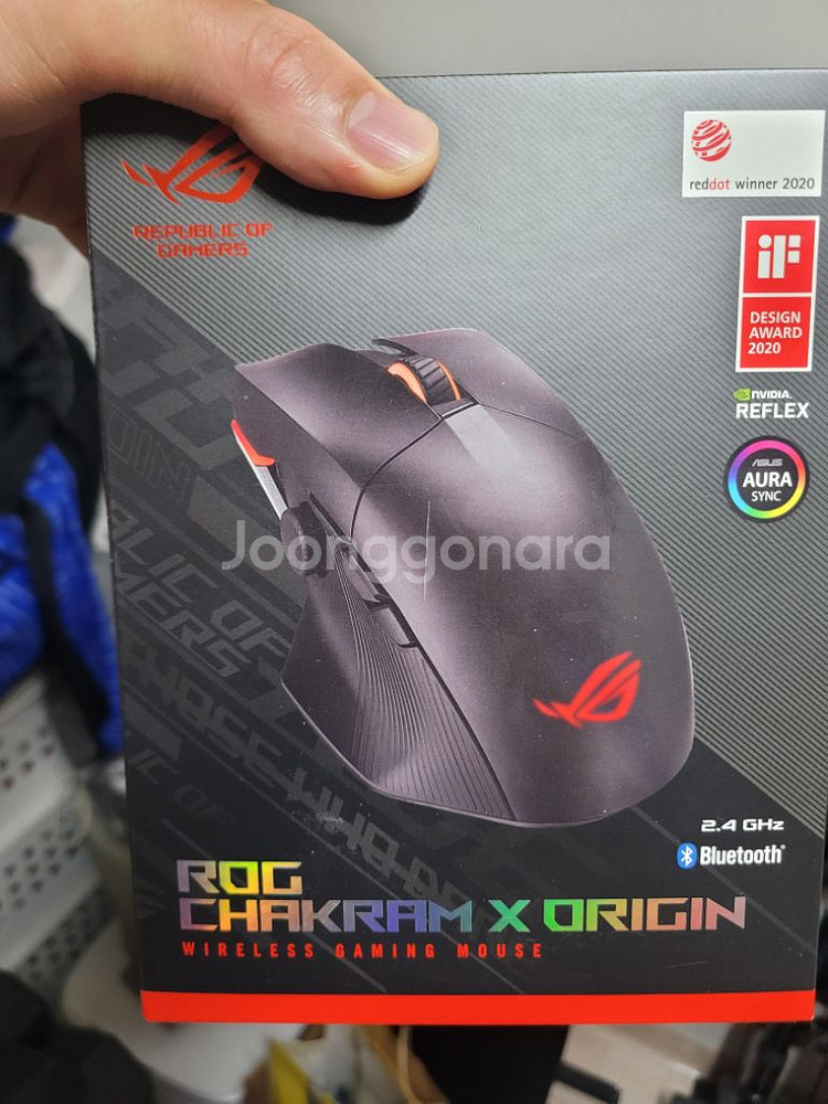 ASUS ROG 챠크람 무선마우스 팝니다--0