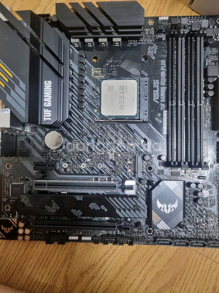 and 5700x3d + asus b550m tuf--0