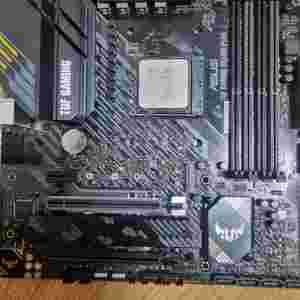 and 5700x3d + asus b550m tuf