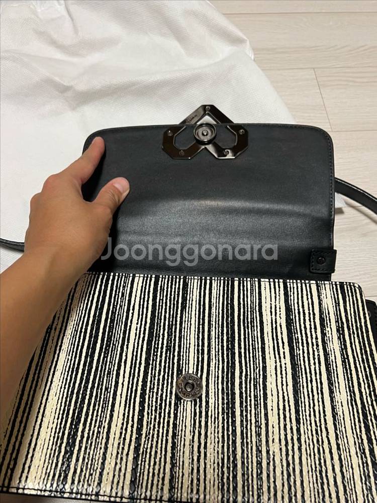 러브캣 빈티지 패턴 가방--1
