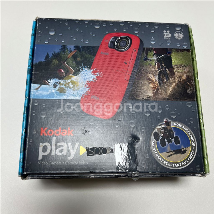 코닥 ZX5 플레이 스포츠 캠코더 디카 카메라--0