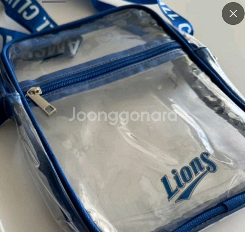 (삽니다)삼성 라이온즈 투명 크로스백--0