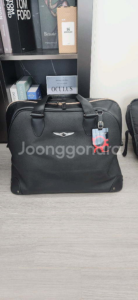 제네시스 골프 보스턴백--0