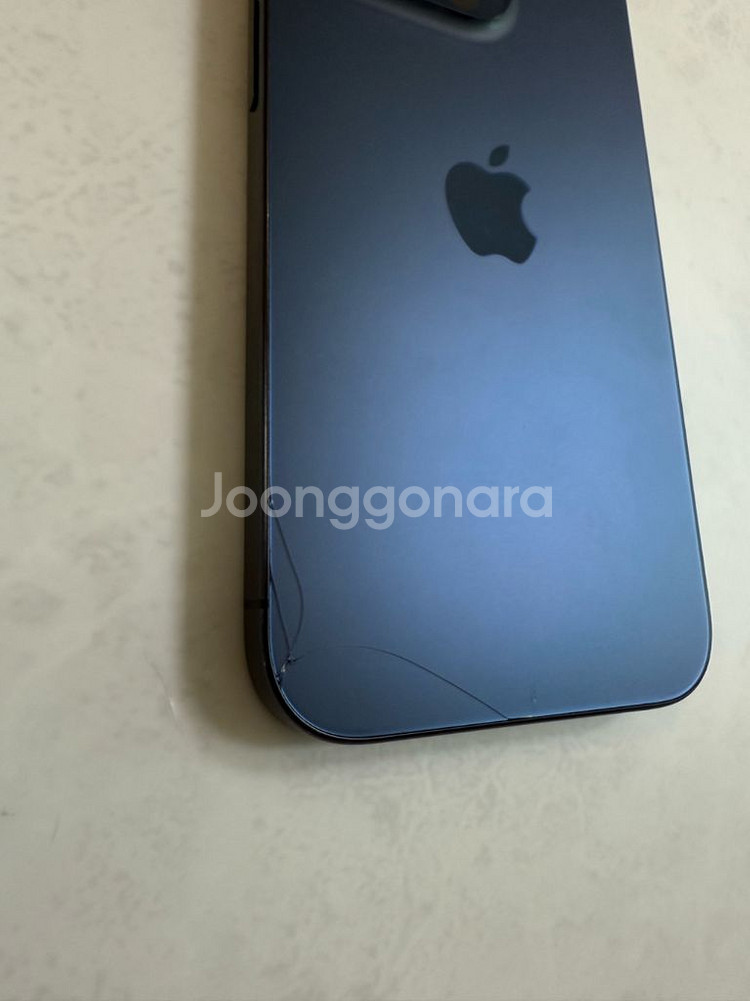 아이폰15pro 블루티타늄 128기가(애플케어) 자급제--3