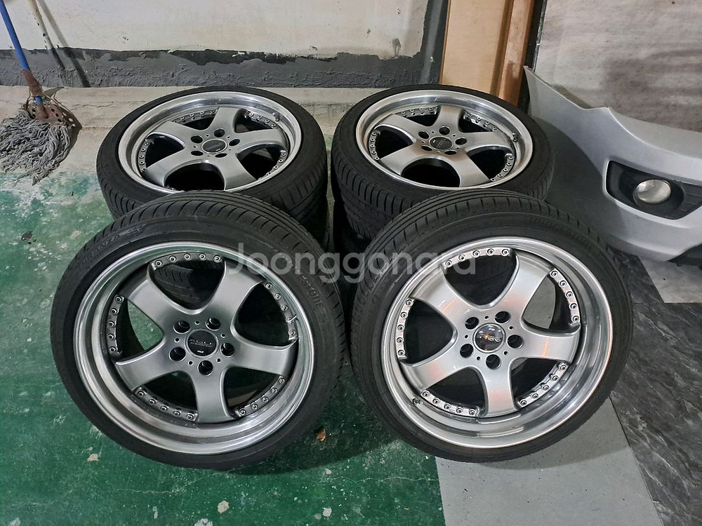 SSR Agle 18인치 정품 휠타이어셋--2