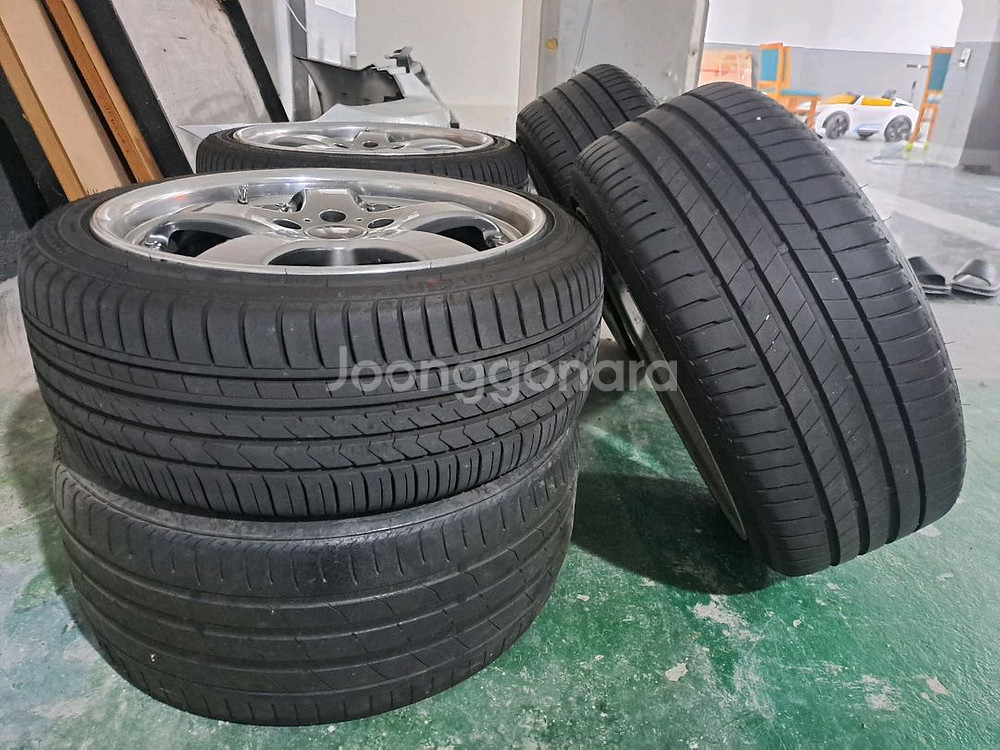 SSR Agle 18인치 정품 휠타이어셋--4