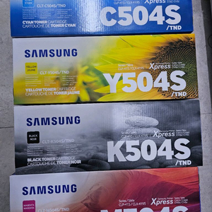 삼성프린터토너SL-C1404WCLT-K504S4색세트