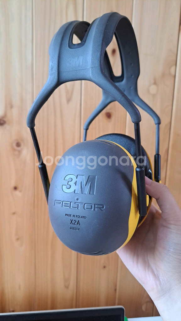 3M 귀덮개 X2A 소음방지 방음 택포--0