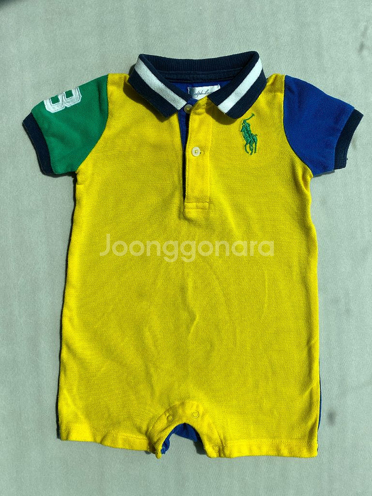 폴로 랄프로렌 베이비 바디수트 9M--0