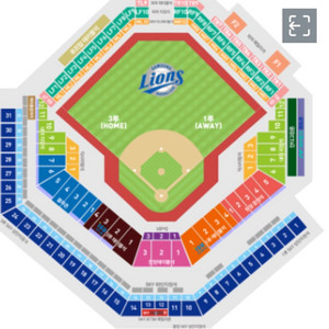 삼성 KT 6/15(일) 3루 스카이상단 2연석