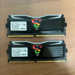 GEIL ddr4 8gb 24000 RGB 2개 판매