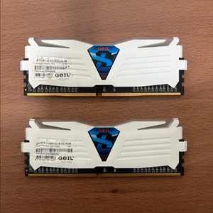 GEIL ddr4 8gb 2133 RGB 2개 일괄판매