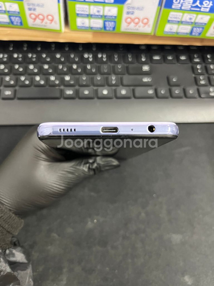 LG 갤럭시A32 64G 바이올렛 S급!--3
