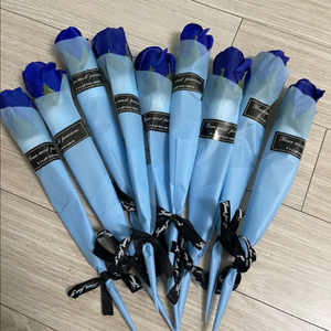 비누 꽃다발(블루,핑크) \ 꽃포장지