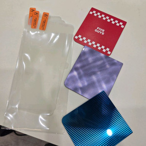 z플립5 우레탄 보호필름 3매+수트카드3매 이미지