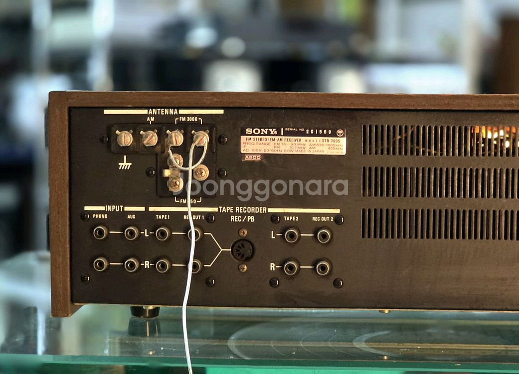 SONY STR-7035 빈티지 리시버앰프ㅡ민트급ㅡ--6