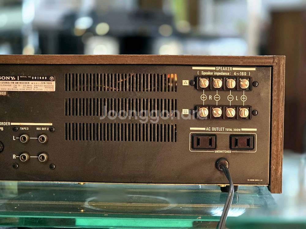 SONY STR-7035 빈티지 리시버앰프ㅡ민트급ㅡ--7