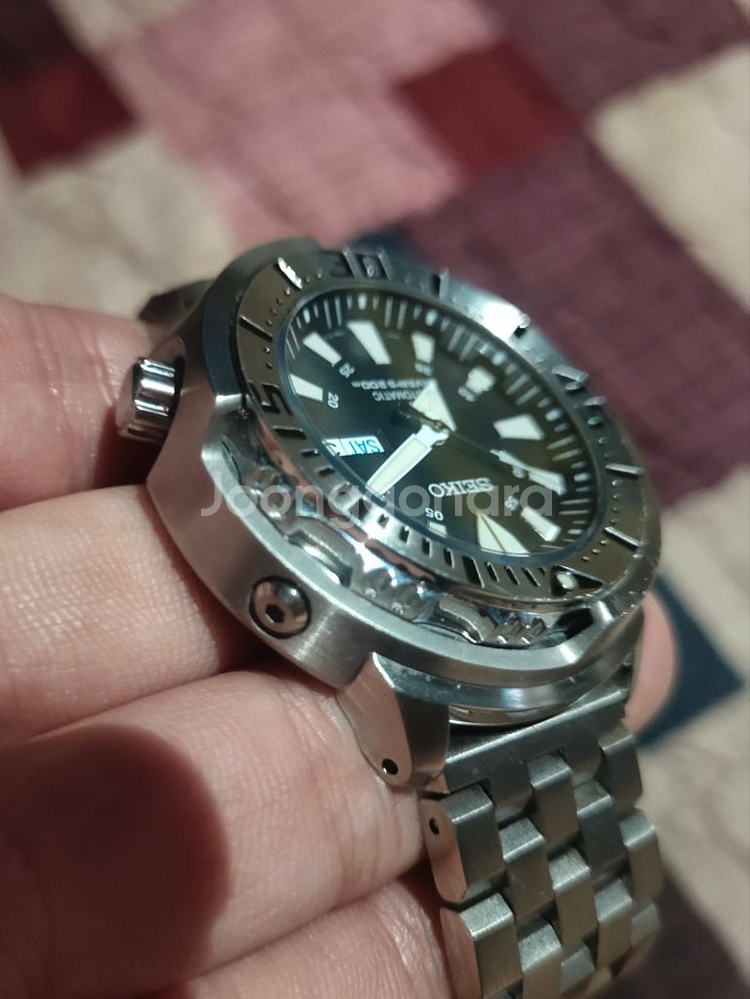 SEIKO 세이코 SRP637 몬스터튜나 다이버+5연줄--1
