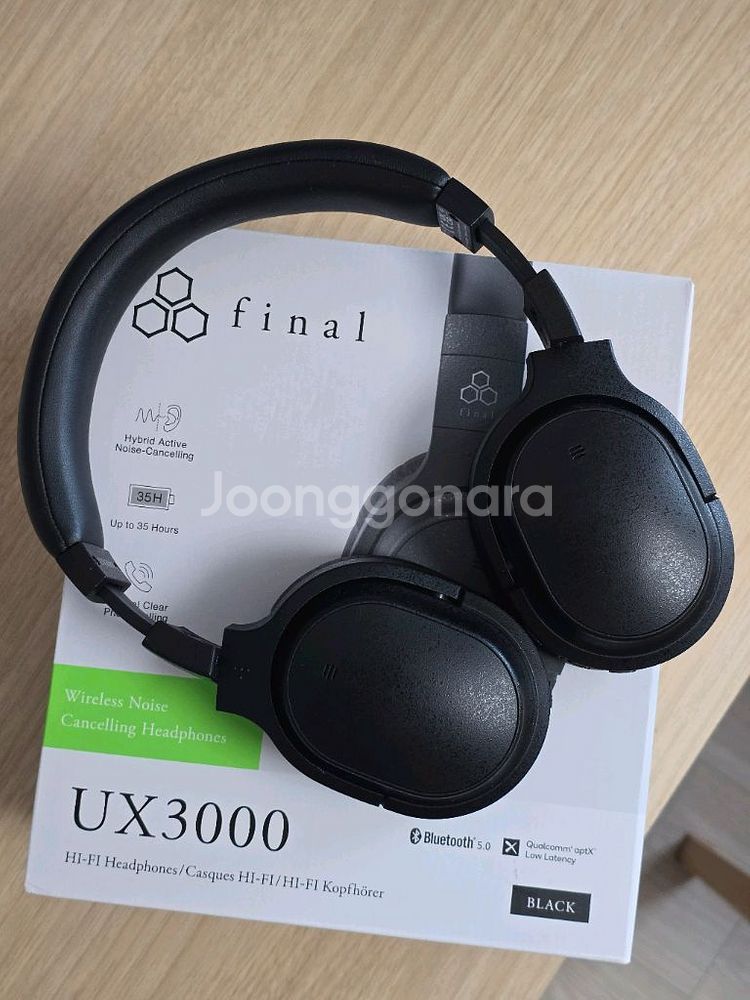 파이널 UX3000 헤드폰--1