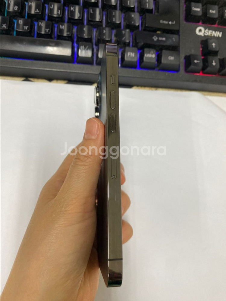 아이폰13프로 그래파이트 AA급 128G 무잔상--4