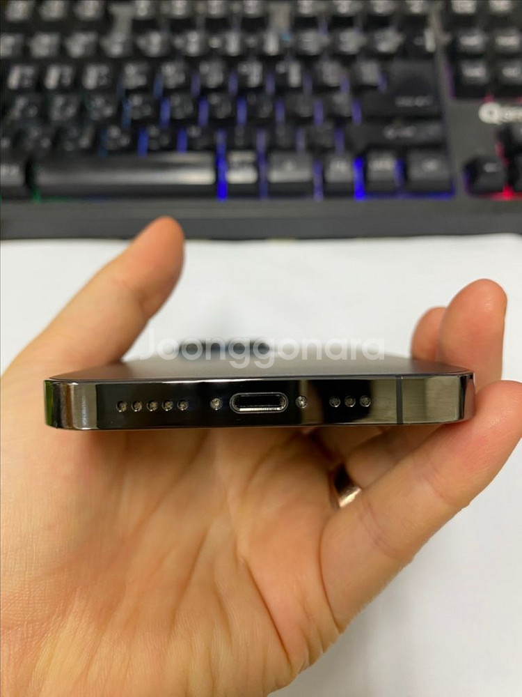 아이폰13프로 그래파이트 AA급 128G 무잔상--6