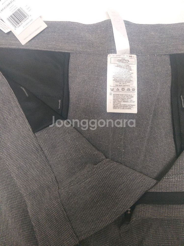 아디다스 정품 남성용 Crosshatch 골프 반바지--3