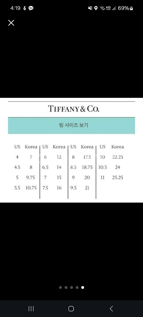 급쳐 티파니앤코 1837 실버링 풀박스 싸게팔아요--3