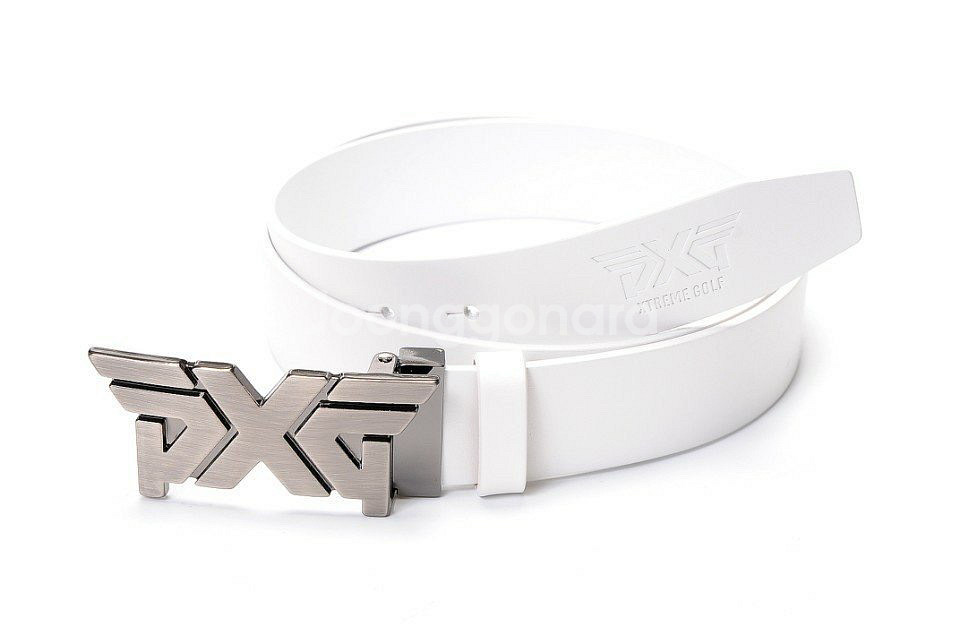 PXG 골프 남성 은장 버클 엠보각인 로고 골프 벨트--0