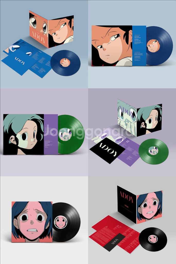 아도이 ADOY LP-CATNIP, LOVE, VIVI--1