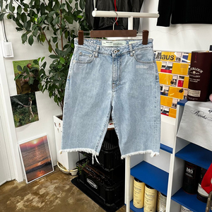 오프화이트 우먼 데님팬츠 25