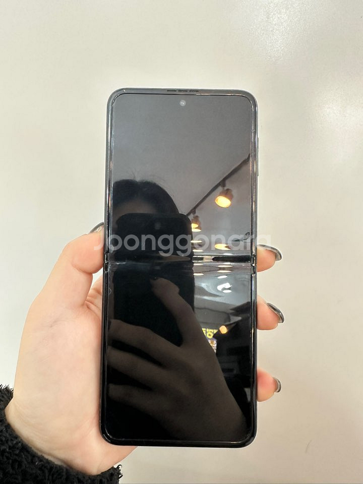 무잔상)갤럭시Z플립3 256GB 블랙/Y655--1