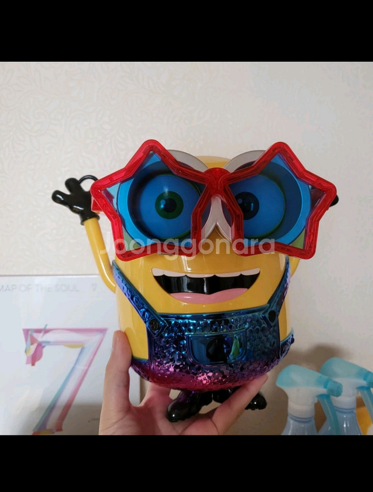 파티 미니언즈 팝콘통 컨테이너--0