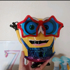 파티 미니언즈 팝콘통 컨테이너