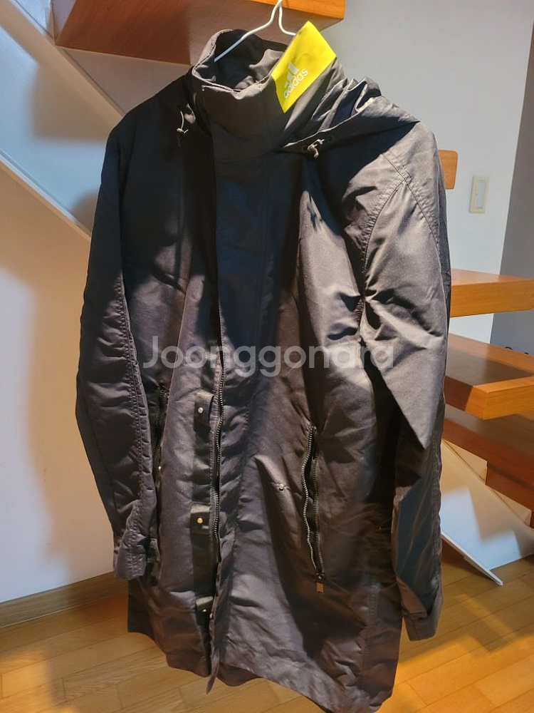 아디다스 파카 롱자켓 s사이즈(새상품)--0