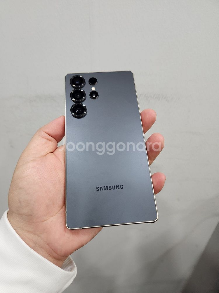 갤럭시 S25울트라 티타늄 티타늄 블랙 256기가 S급--3