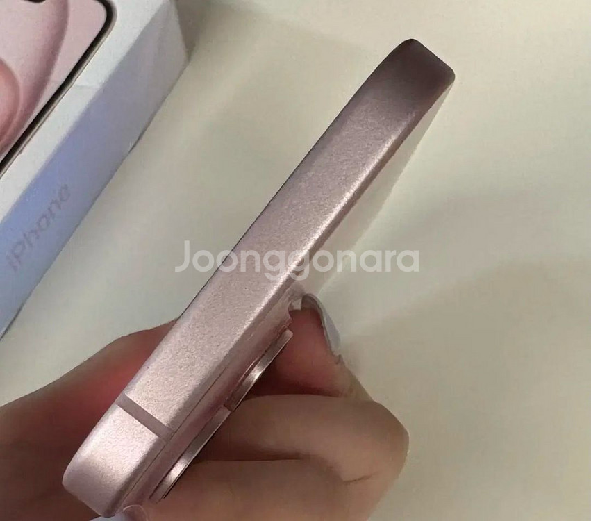 아이폰15 핑크 128GB--4
