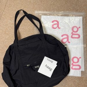 hagg 헤이그 더플백 블랙