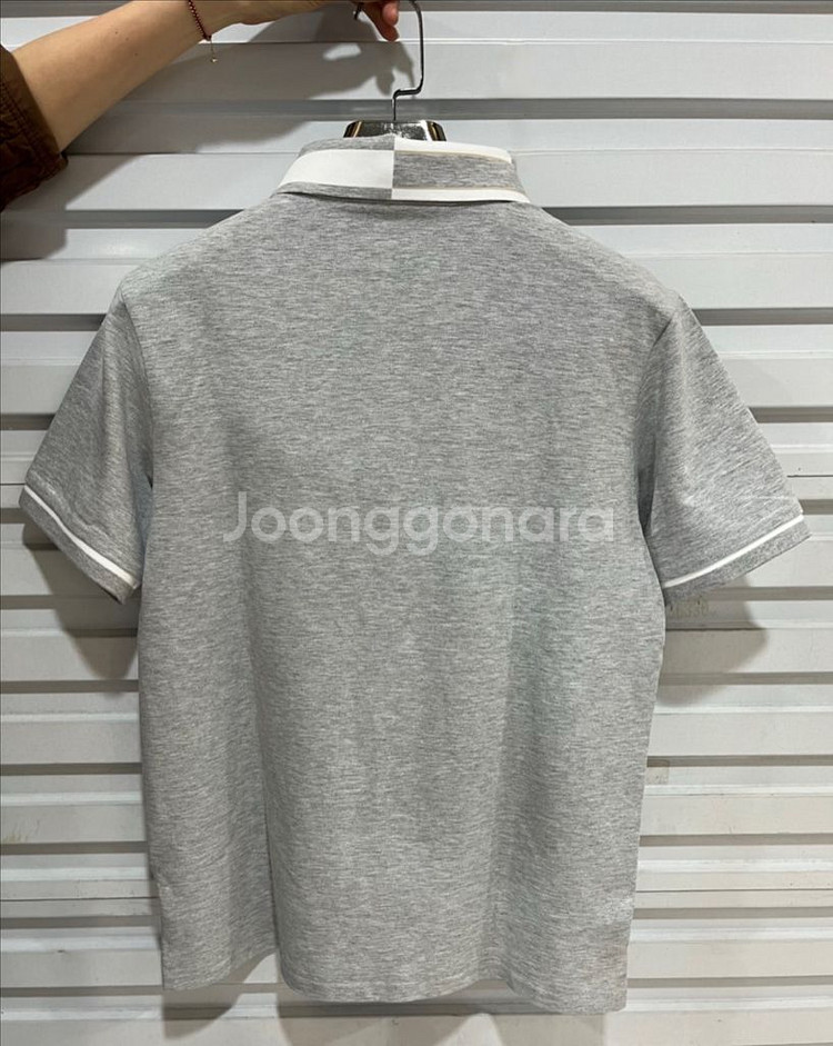 지포어 골프 매장판 남성 컬러포인트 피크 티셔츠--3